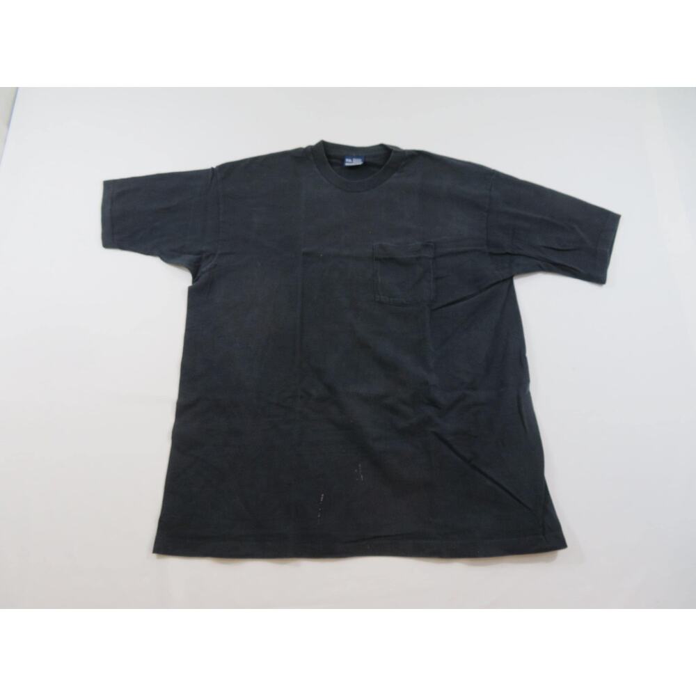 Honors Black Selvedge Pocket T-shirt Sz 2XL 1990s